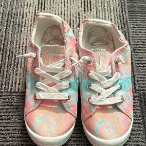 Colorful Tie-Dye Kids Shoes